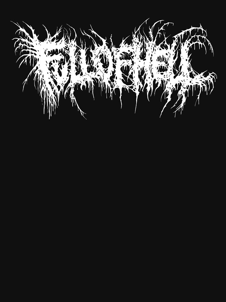 Full Of Hell Band Fan-Made Design Shirt