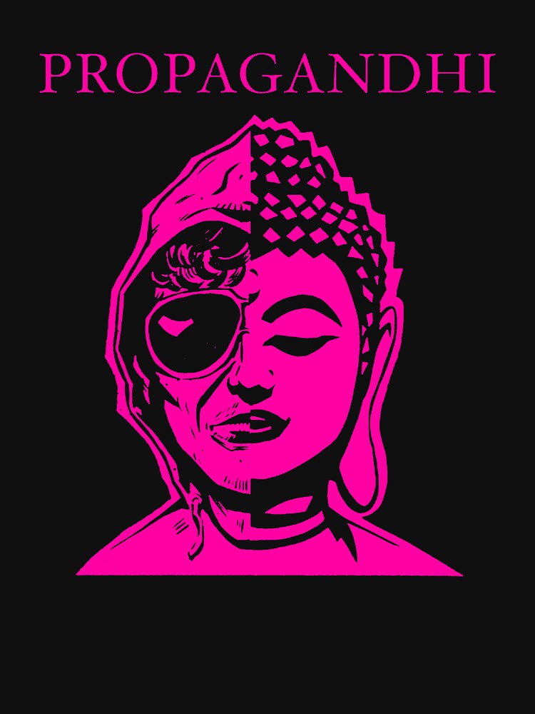 Pink Silhouette Style Melodic Hardcore Band Shirt