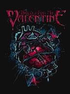 Music Vintage Retro Bullet For My Valentine Skull Red Eyes Love You Shirt