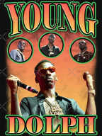 Young Dolph Orange Bootleg Vintage Shirt