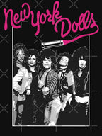 New York Dolls - White Shirt