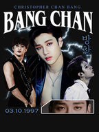 Bang Chan Vintage 90 Retro T Shirt