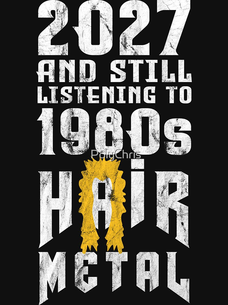Retro 80s Hair Metal Shirt