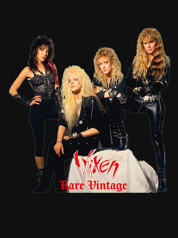 Vixen Rare Vintage 80s Rock Band Shirt