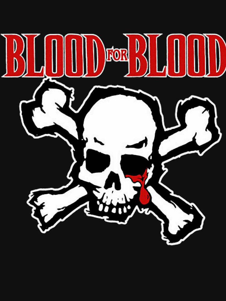 Blood For Blood Punk Band Shirt