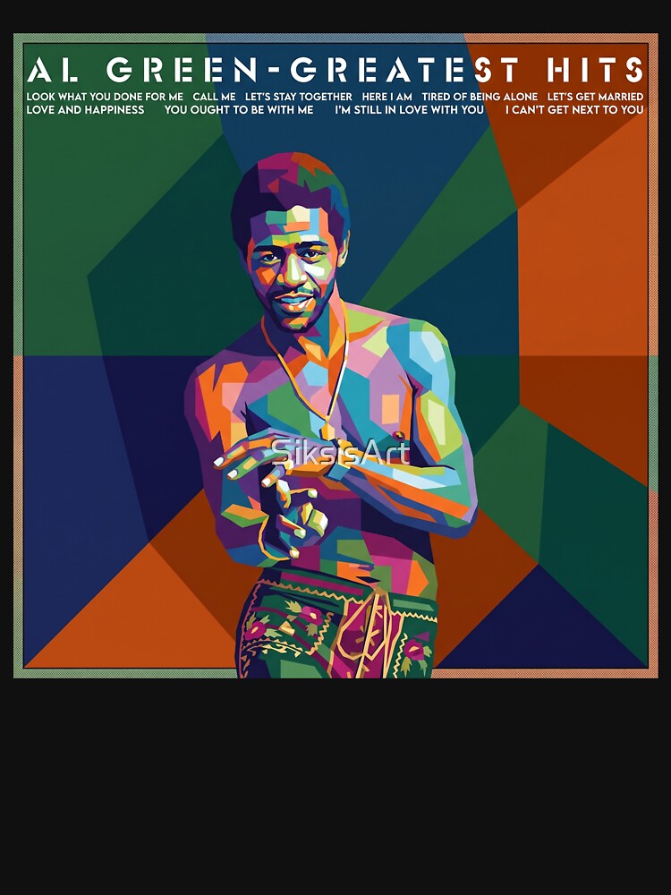 Al Green Greatest Hits Pop Art Shirt
