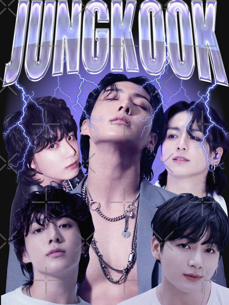Jungkook Vintage Retro Design Shirt