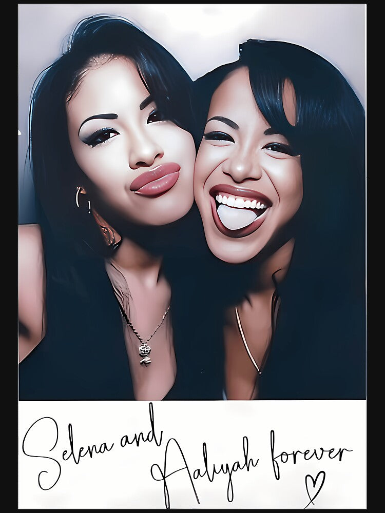 Selena & Aaliyah1 Vintage 90s 2192 Shirt