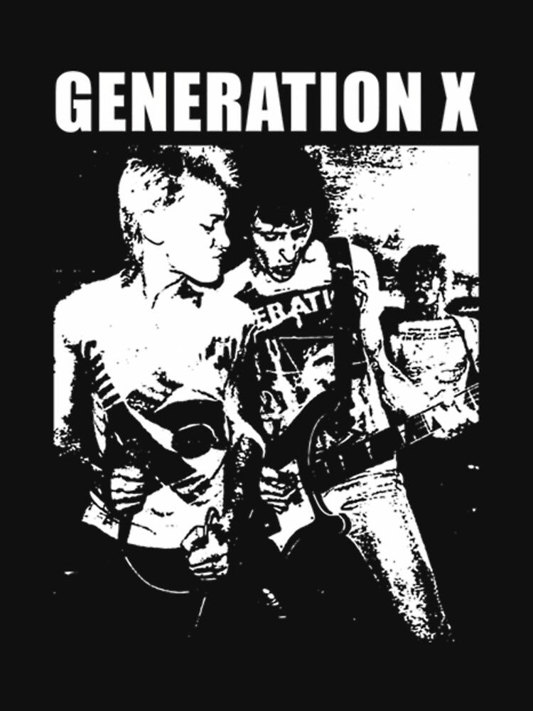 Generation X Band Live Shirt