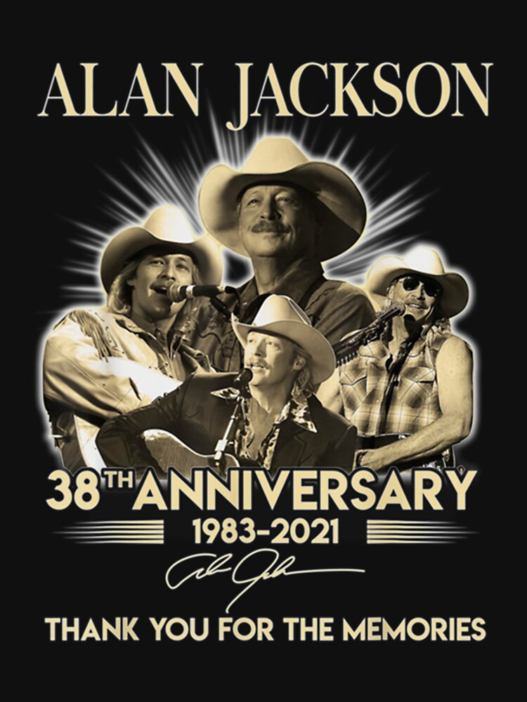38th Anniversary Alan Art Jackson Limited Design Shirt