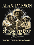 38th Anniversary Alan Art Jackson Limited Design Shirt