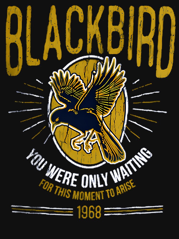 Beatles Men Blackbird Beatles Beatles Beatles Blackbird Rock Music Shirt