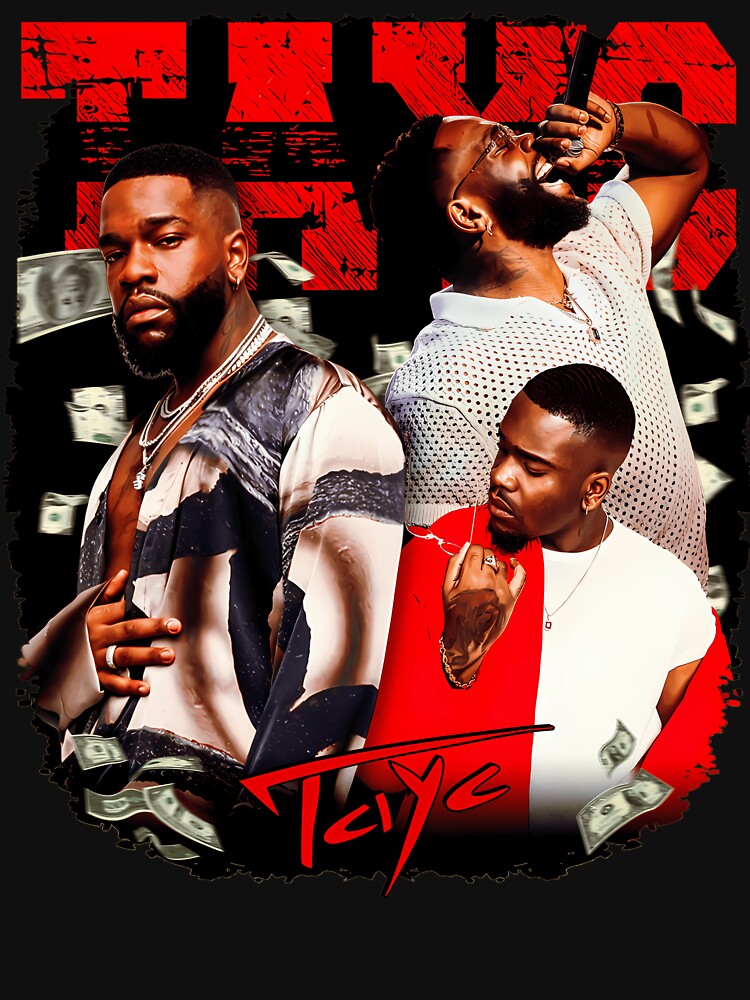 Taye Rapper Money Falling Shirt