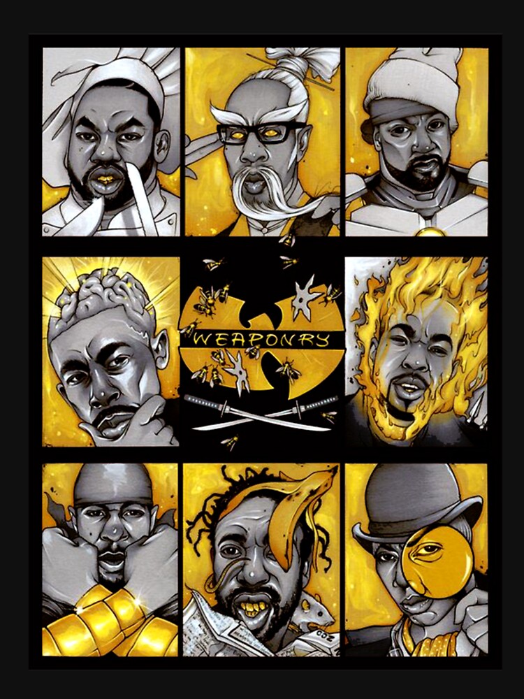 Vintage Wu Clan Forever Drawing Shirt
