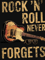 Rock N Roll Rock Band Rock Guitar Shirt