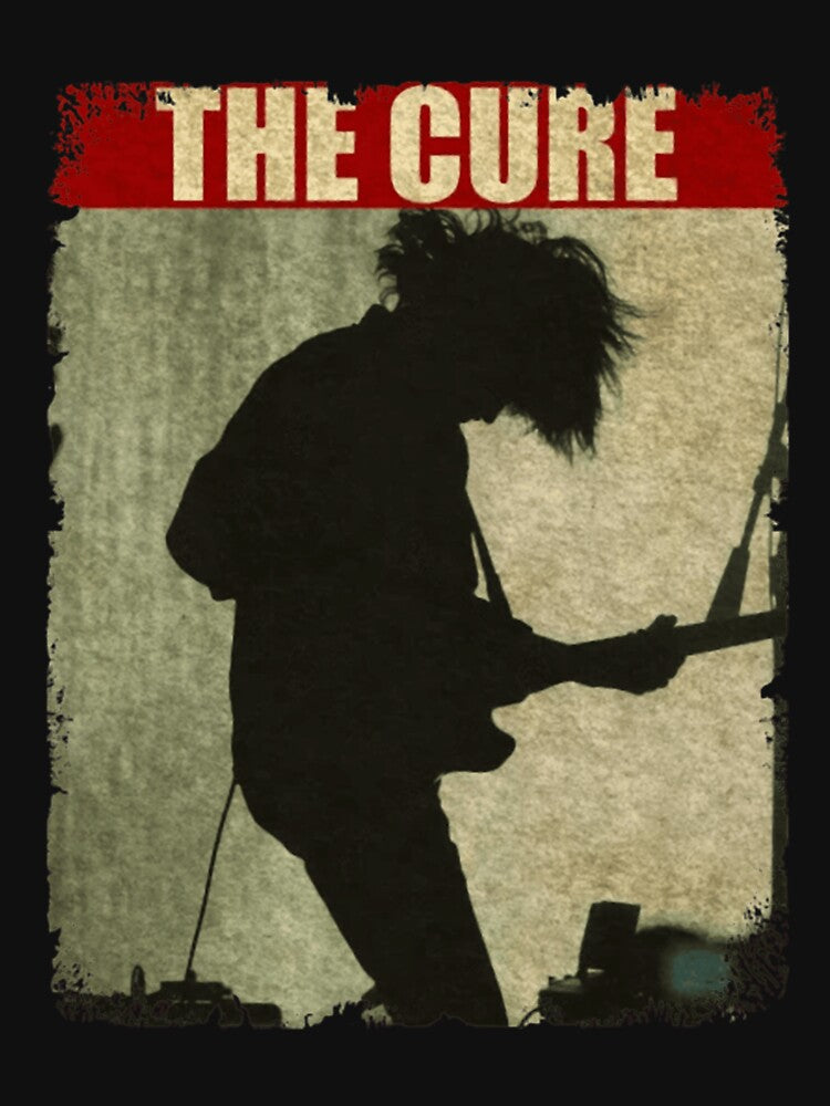 The Cure Gothic Post Punk Silhouette Design Shirt