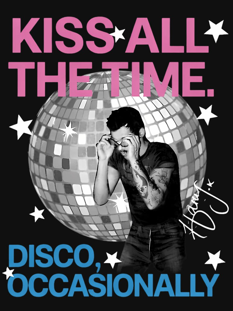 Harry Style Kiss All The Time Disco Occasionally Disco Ball Love On Shirt