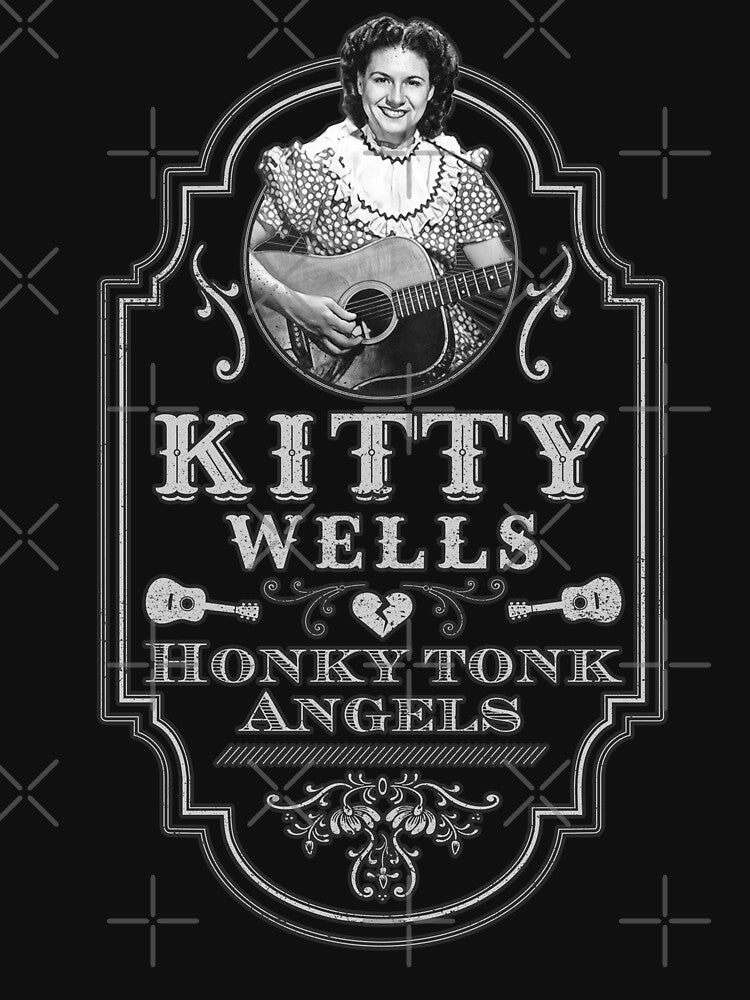 Kitty Wells ' Honky Tonk Angels' Tribute Shirt