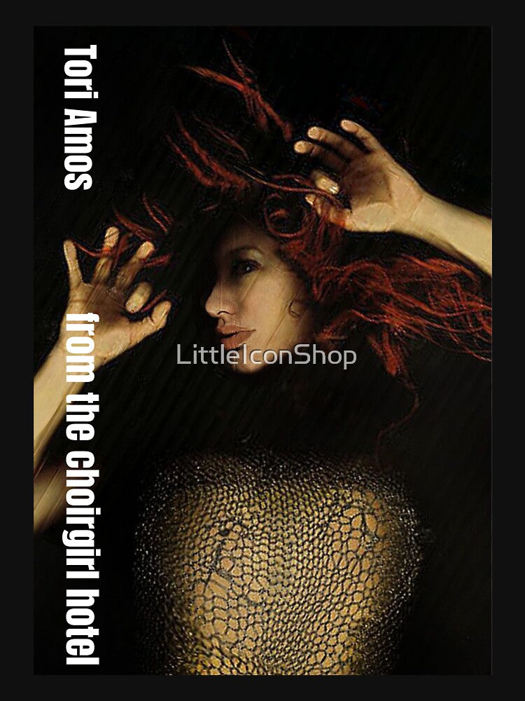 Tori Amos From The Choirgirl Hotel Side Font Art Album Shirt