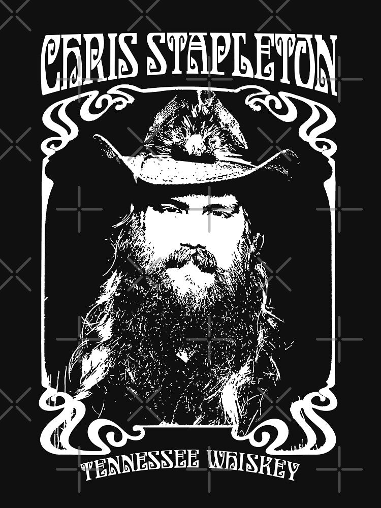 Chris Arts Stapleton Outlaws Music Tennessees Whiskey Shirt