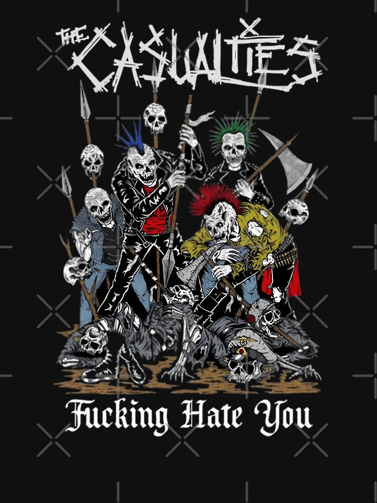 The Casualties Street Punk Band Shirt