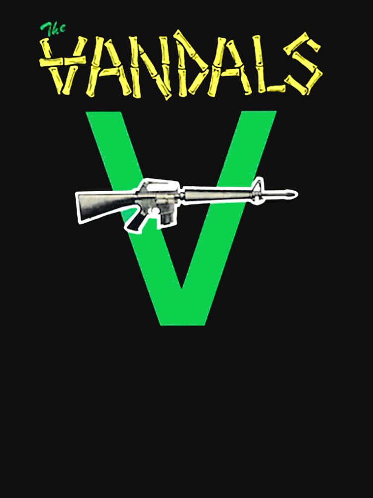 Green Hardcore Punk Music Group Shirt