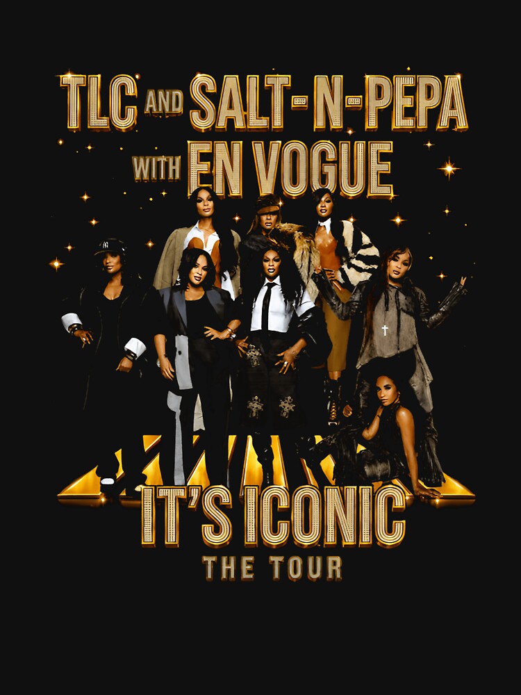 TLC Salt-N-Pepa Tour 2026 It's Iconic 90s R&B Hip Hop Vintage Shirt