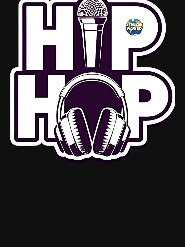 Hip Hop Headphones And Microphone Shirt