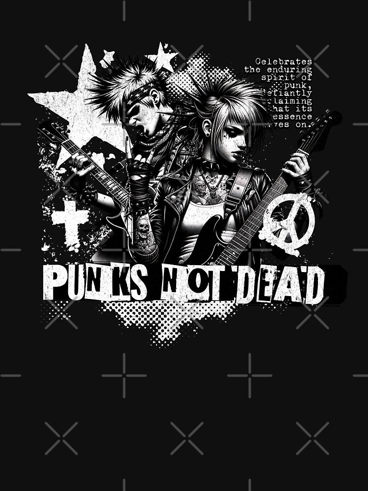 Punk Rock Black Band Being Shirt