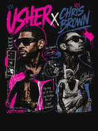 Usher Chris Brown Raymond & Brown R&B Tour 2026 Shirt