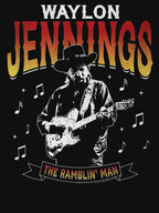Waylon Jennings Music Shirt