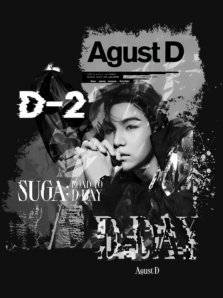D Day Suga Agust D Concert Tour Shirt