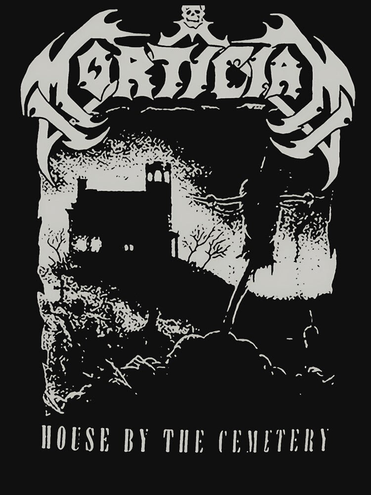 Mortician House By The Cemetery Death Metal Shirt