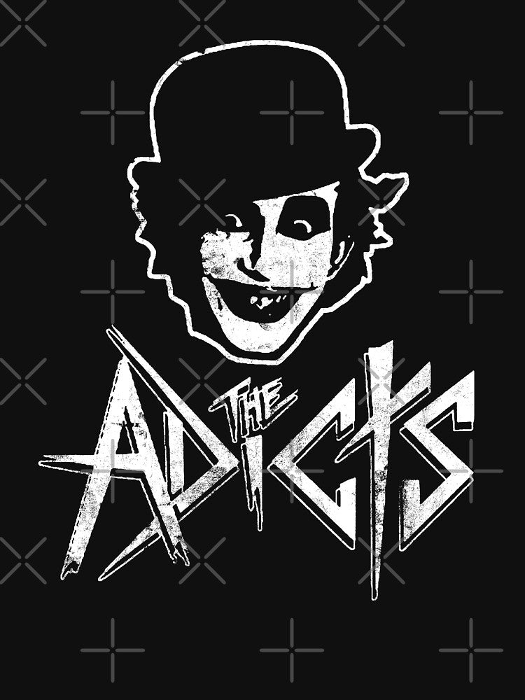 The Adicts Hardcore Metal Punk Concert Shirt