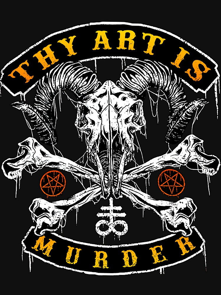 Thy Art Is Murder Deathcore Band Shirt