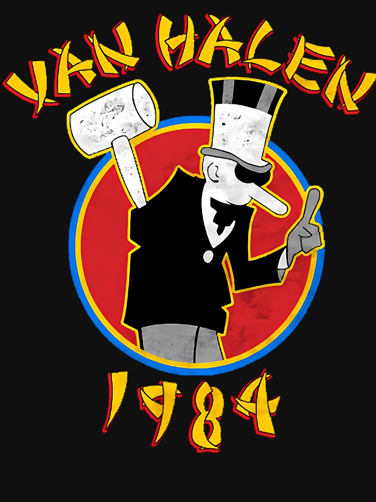 Van Halen 1984 Spy Vs Spy Mashup Rock Shirt