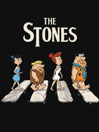 The Flintstones The Stones Abbey Road Parody Shirt
