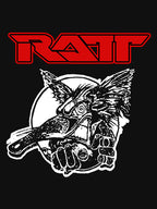 Cartoon Silhouette Style Hair Metal Band Shirt