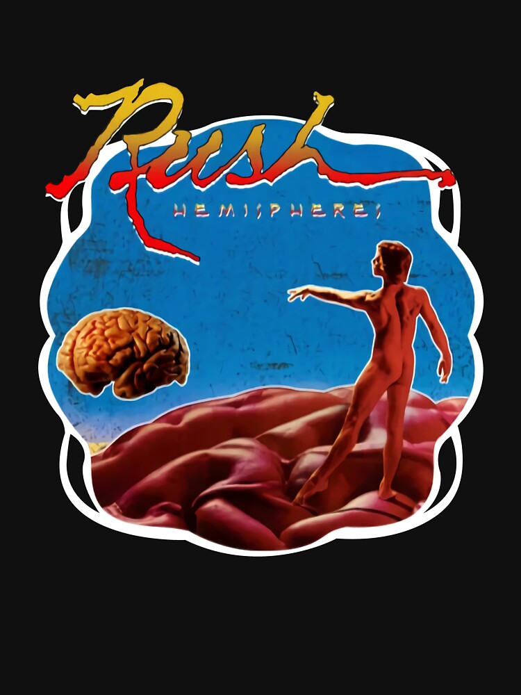 Rúsh Band Vintage Fashion - Hemispheres Album Cover Shirt