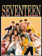 SEVENTEEN Vintage SEVENTEEN SEVENTEEN KPOP Shirt