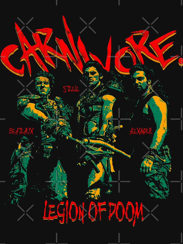 Carnivore 80s Metal Punk Bootleg Shirt