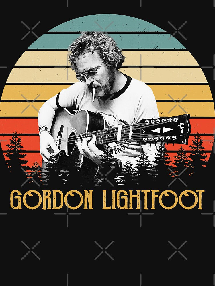 Music Vintage Retro Vintage 80S Gordon Folk Music Love You Fans Shirt