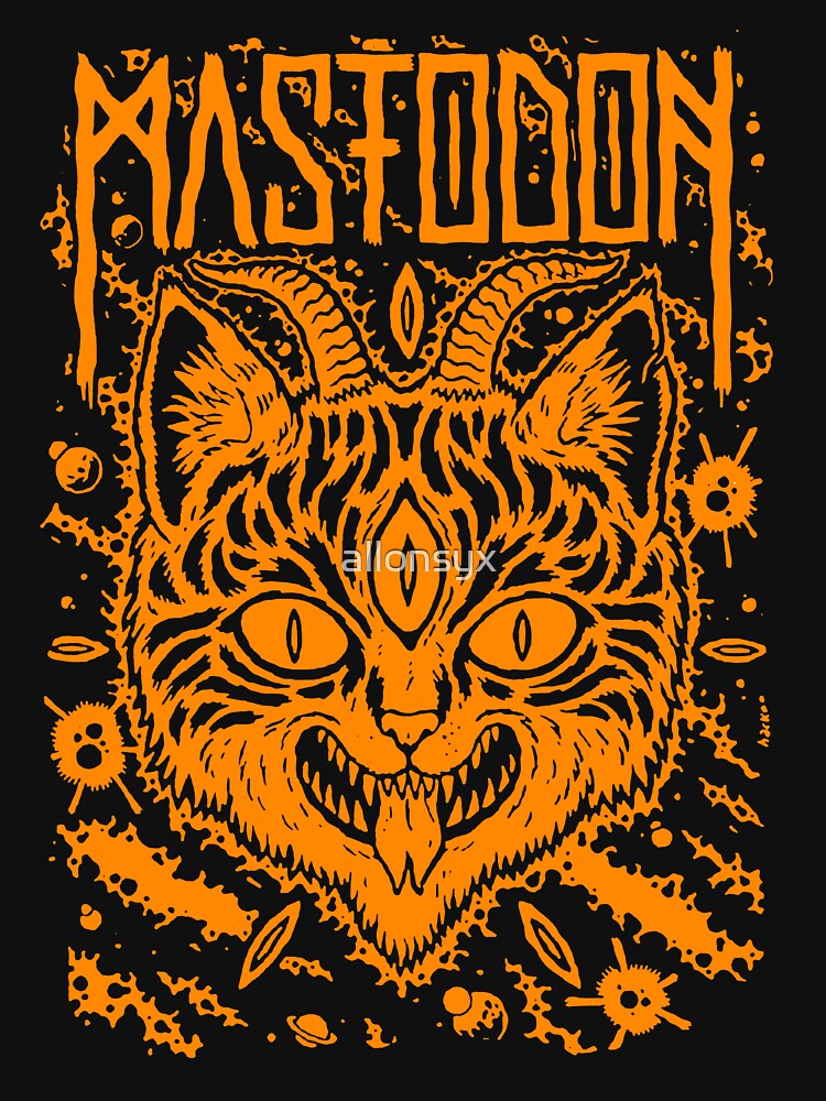 Mastodon Orange Shirt