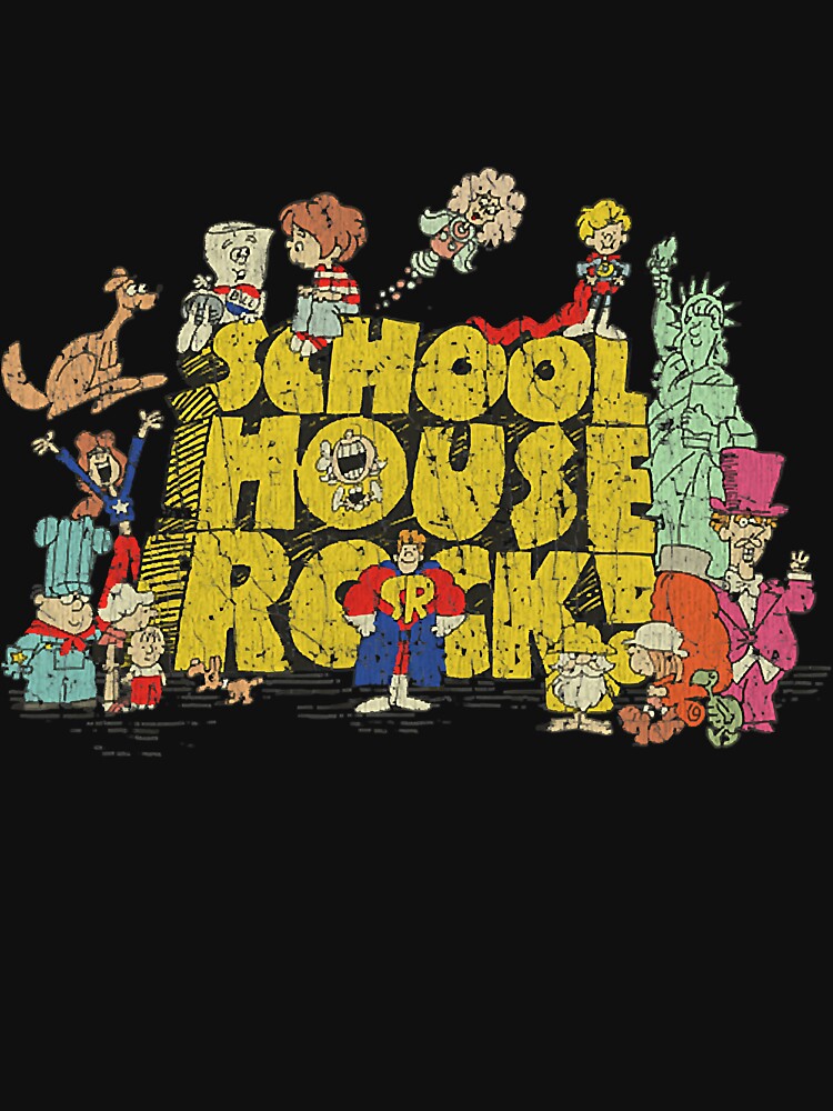 Retro Schoolhouse Rock 1973 Funny Shirt