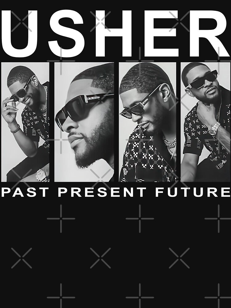 New Usher Past Present Future Tour Shirt