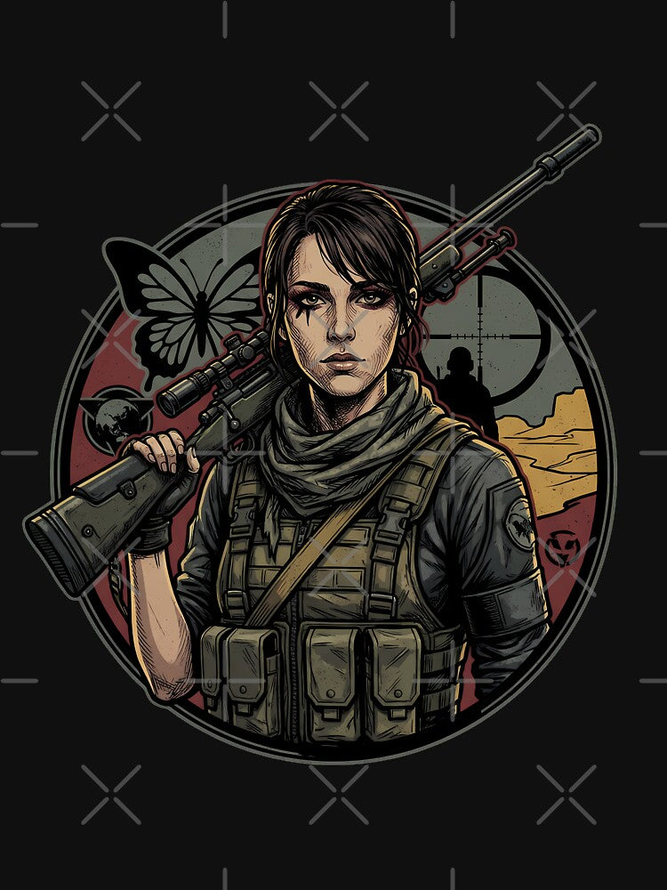 Quiet MGSV Silent Sniper Phantom Pain Shirt