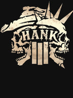 Outlaw Country Music Skull Horns Symbol Shirt