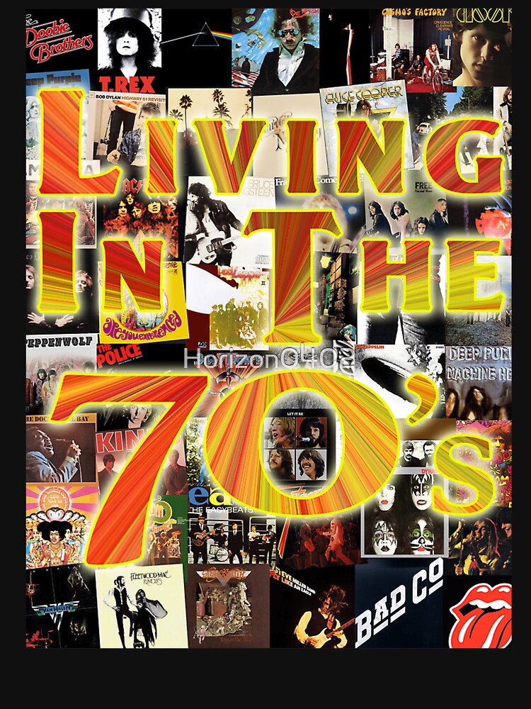 Living In The 70'S Band Art Shirt