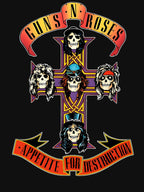 Guns N' Roses Appetite For Destruction Cross Shirt