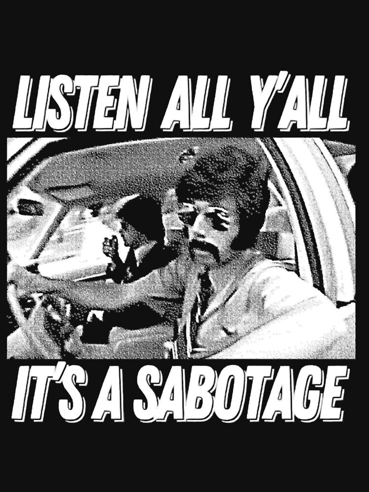 Sabotage Boutique Beastie Boys Old Style Fan Art Design Shirt